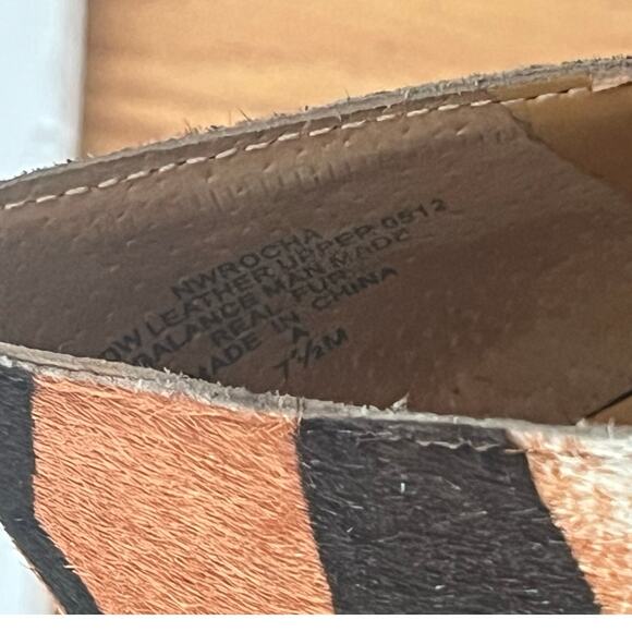 NWOT Nine West Women's Rocha Platform Pumps Natural Multi Animal Print Size 7.5 - Picture 8 of 8